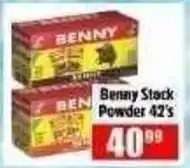 Devland Cash And Carry Benny Stock Powder 42's offer