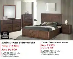 Home Corp Zuleika Bedroom Suite offer