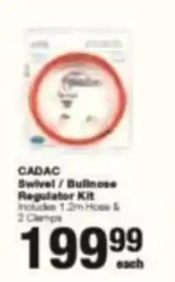 Build It CADAC Swivel / Bullnose Regulator Kit offer