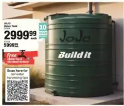 Build It Jojo Water Tank offer