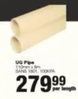 Build It UG Pipe offer