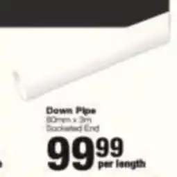 Build It Down Pipe offer