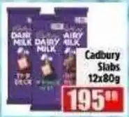 Devland Cash And Carry Cadbury Dairy Milk Slabs offer