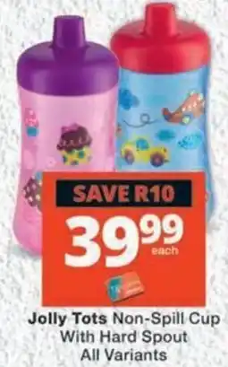 MediRite Jolly Tots Non-Spill Cup With Hard Spout offer