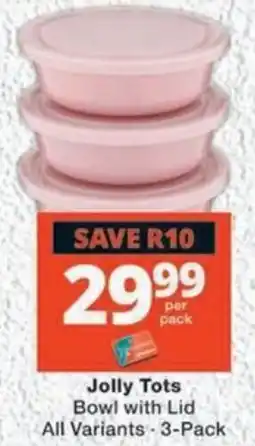MediRite Jolly Tots Bowl with Lid offer