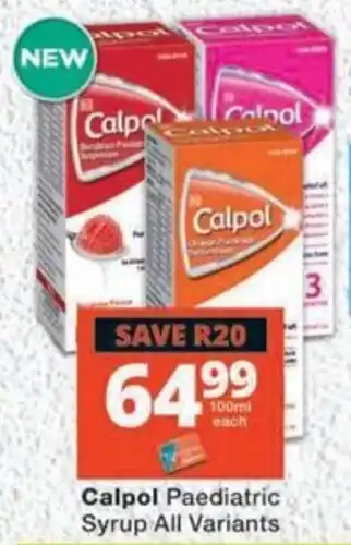 MediRite Calpol Paediatric Syrup offer