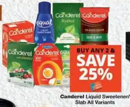 MediRite Canderel Liquid Sweetener/ Slab offer
