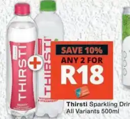 MediRite Thirsti Sparkling Drink offer