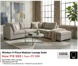 Home Corp Windsor Modular Lounge Suite offer