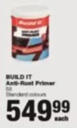 Build It BUILD IT Anti-Rust Primer offer