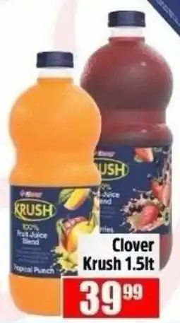 Devland Cash And Carry Clover Krush 1.5lt offer