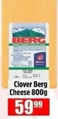 Devland Cash And Carry Clover Berg Cheese offer