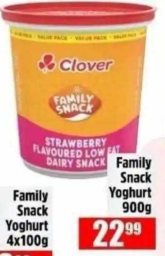 Devland Cash And Carry Clover Family Snack Yoghurt offer