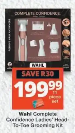 MediRite Wahl Complete Confidence Ladies' Head-To-Toe Grooming Kit offer