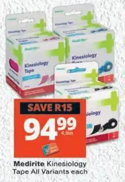 MediRite Medirite Kinesiology Tape offer