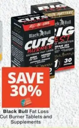 MediRite Black Bull Fat Loss Cut Burner Tablets and Supplements offer