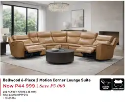 Home Corp Bellwood 2 Motion Corner Lounge Suite offer