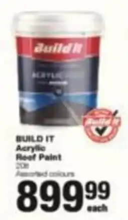 Build It BUILD IT Acrylic Roof Paint Assorted offer