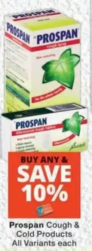 MediRite Prospan Cough & Cold Products offer