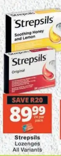 MediRite Strepsils Lozenges offer