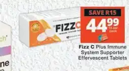 MediRite Fizz C Plus Immune System Supporter Effervescent Tablets offer
