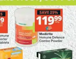 MediRite Medirite Immune Defence Combo Powder offer