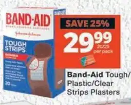 MediRite Band-Aid Tough/Plastic/Clear Strips Plasters offer