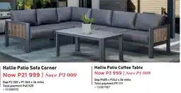 Home Corp Hallie Patio Sofa Corner offer