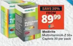 MediRite Medirite Multivitamin/A-Z 50+ offer