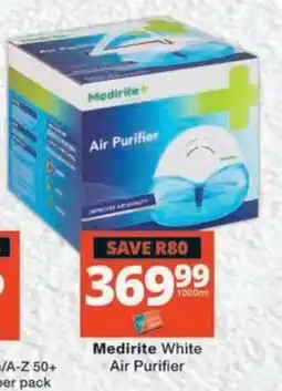 MediRite Medirite White Air Purifier offer