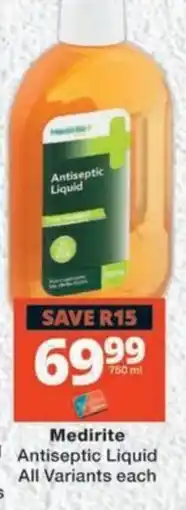 MediRite Medirite Antiseptic Liquid offer