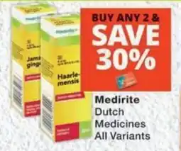 MediRite Medirite Dutch Medicines offer