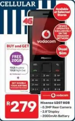 Pick n Pay Hisense U207 8GB offer