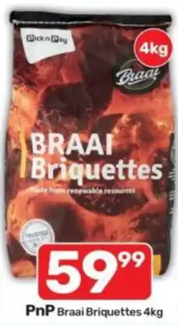Pick n Pay Braai Briquettes offer