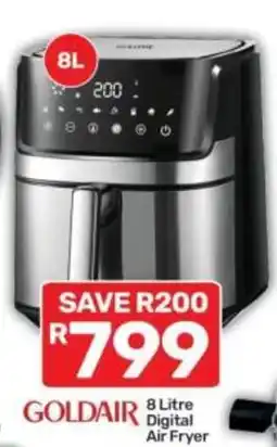 Pick n Pay GOLDAIR 8 Litre Digital Air Fryer offer