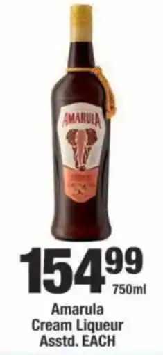 OK Foods Amarula Cream Liqueur offer
