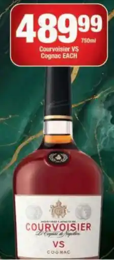 OK Foods Courvoisier VS Cognac offer