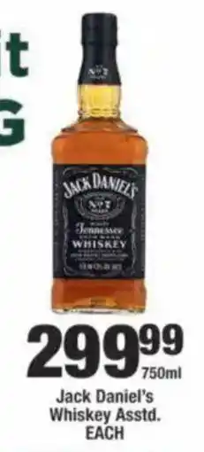OK Foods Jack Daniel's Whiskey Assorted offer