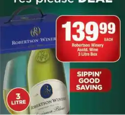 OK Foods Robertson Winery Asstd. Wine offer