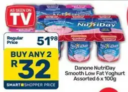 Pick n Pay Danone NutriDay Smooth Low Fat Yoghurt Assorted offer