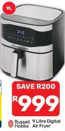 Pick n Pay Russell Hobbs 9 Litre Digital Air Fryer offer