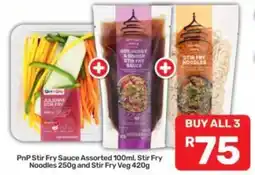Pick n Pay PnP Stir Fry Sauce Assorted offer