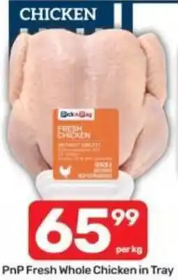 Pick n Pay PnP Fresh Whole Chicken in Tray offer