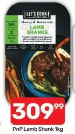Pick n Pay LET'S COOK Honey & Balsamic LAMB SHANKS offer