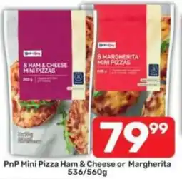 Pick n Pay PnP Mini Pizza Ham & Cheese or Margherita offer
