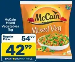 Pick n Pay McCain Mixed Vegetables offer