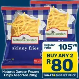 Pick n Pay Natures Garden Frozen Chips Assorted offer