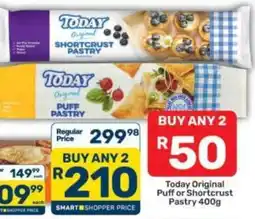 Pick n Pay Today Original Puff or Shortcrust Pastry offer