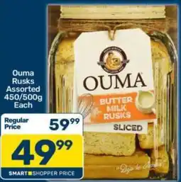 Pick n Pay Ouma Rusks Assorted offer