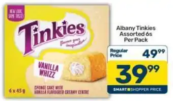 Pick n Pay Albany Tinkies Assorted offer